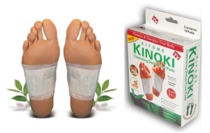 Plastry Detox na stopy KINOKI (10szt.)