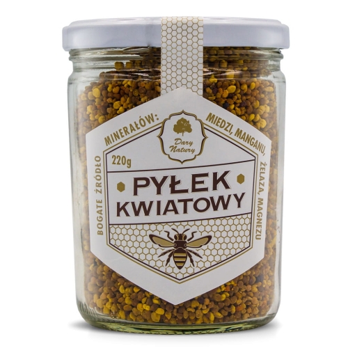 Pyłek kwiatowy Dary Natury (220g).jpg