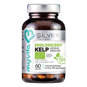 Kelp BIO Jod naturalny MyVita Silver Pure (60kaps) Morszczyn