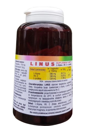 Linus - Lizyna Prolina Witamina C - oryginał