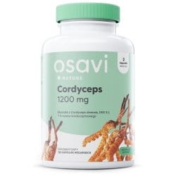 Cordyceps ekstrakt standaryzowany 1200mg (120kaps.) OSAVI Kordyceps, Maczużnik